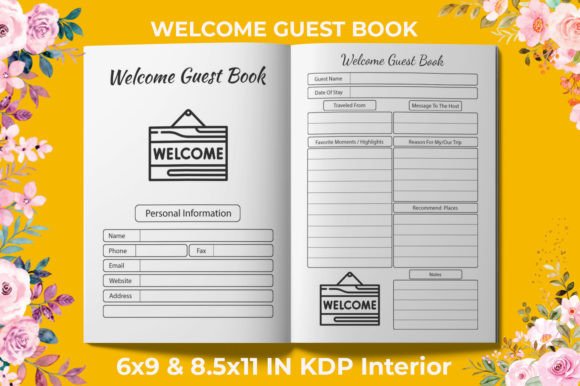 Creating a Personalized Touch with Your KDP Welcome Guest Book Interior