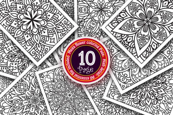 The Creative and Commercial Power of a Mandala Coloring Page Book Bundle