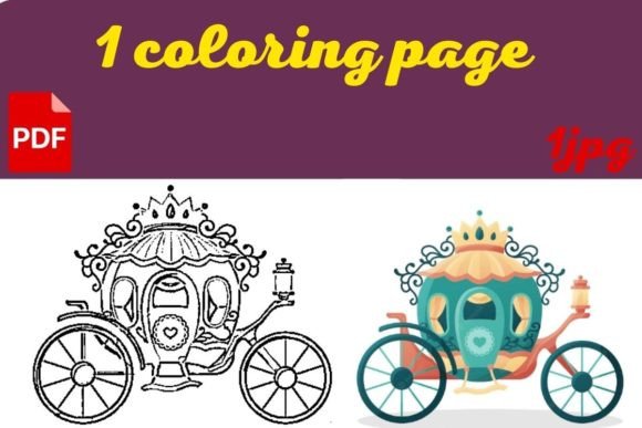 The Creative World of Carriage Coloring Pages and Amazon KDP Print-Ready Interiors