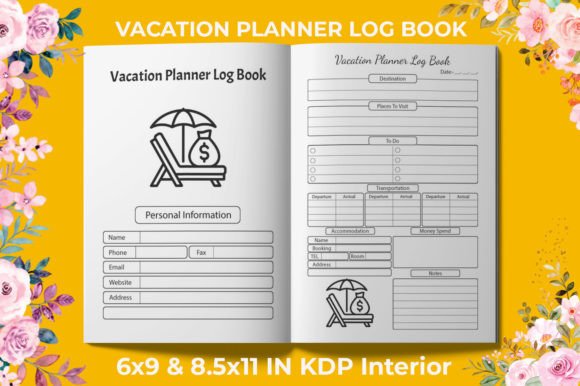 The Essential Vacation Planner Log Book KDP Interior: Your Foundation for Success