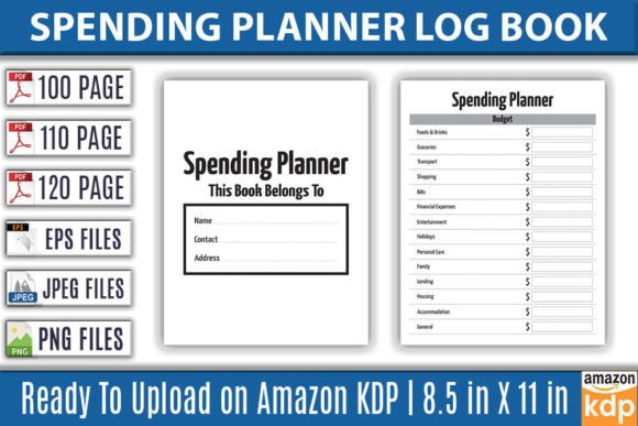 The Spending Planner Log Book KDP Interior: A Foundation for Financial Awareness