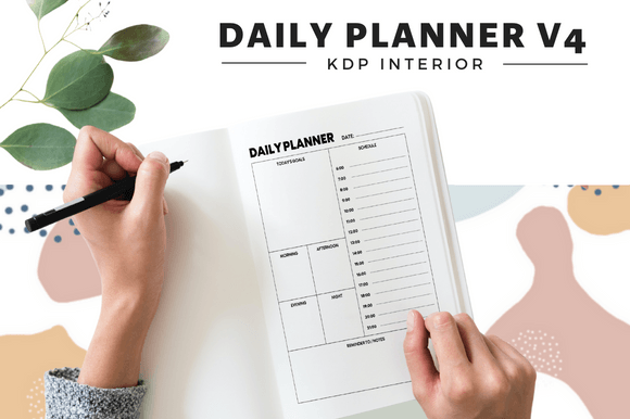 The V4 Daily Planner Notebook Interior: A Practical Assessment
