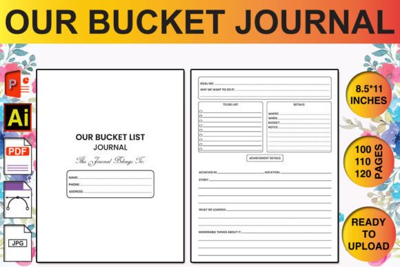 Unleash Your Creativity with Our Bucket Journal KDP Interior