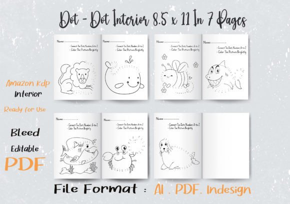 Unlock Creativity and Learning with Cute Animals Connect the Dots for Kids