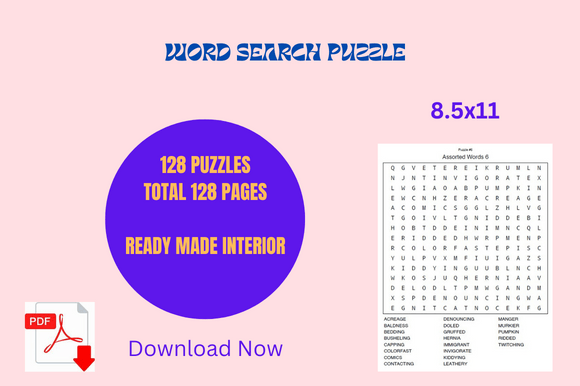 Unlocking Creativity and Focus: The Ultimate Word Search Activity Book for KDP