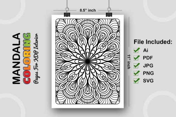 Unlocking Creativity with Mandala Coloring Pages KDP Interior 150