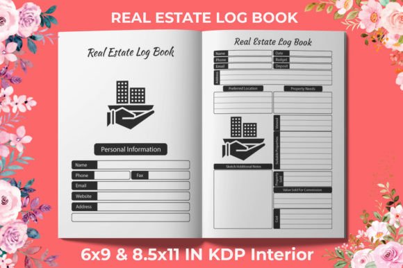 Your Essential Real Estate Log Book KDP Interior