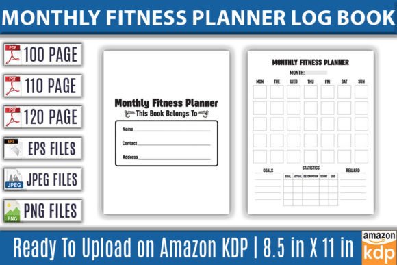 Your Ultimate Guide to the Monthly Fitness Planner Log Book