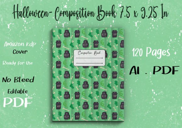 Your Ultimate Halloween Project Companion: The KDP Halloween Composition Book
